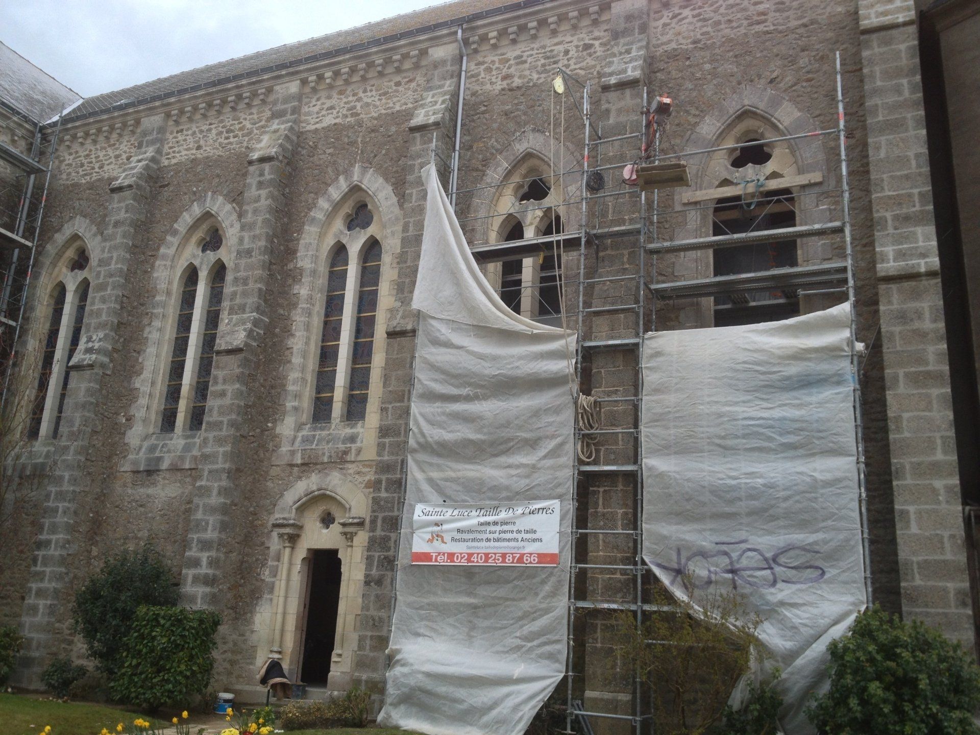 Meneau après travaux