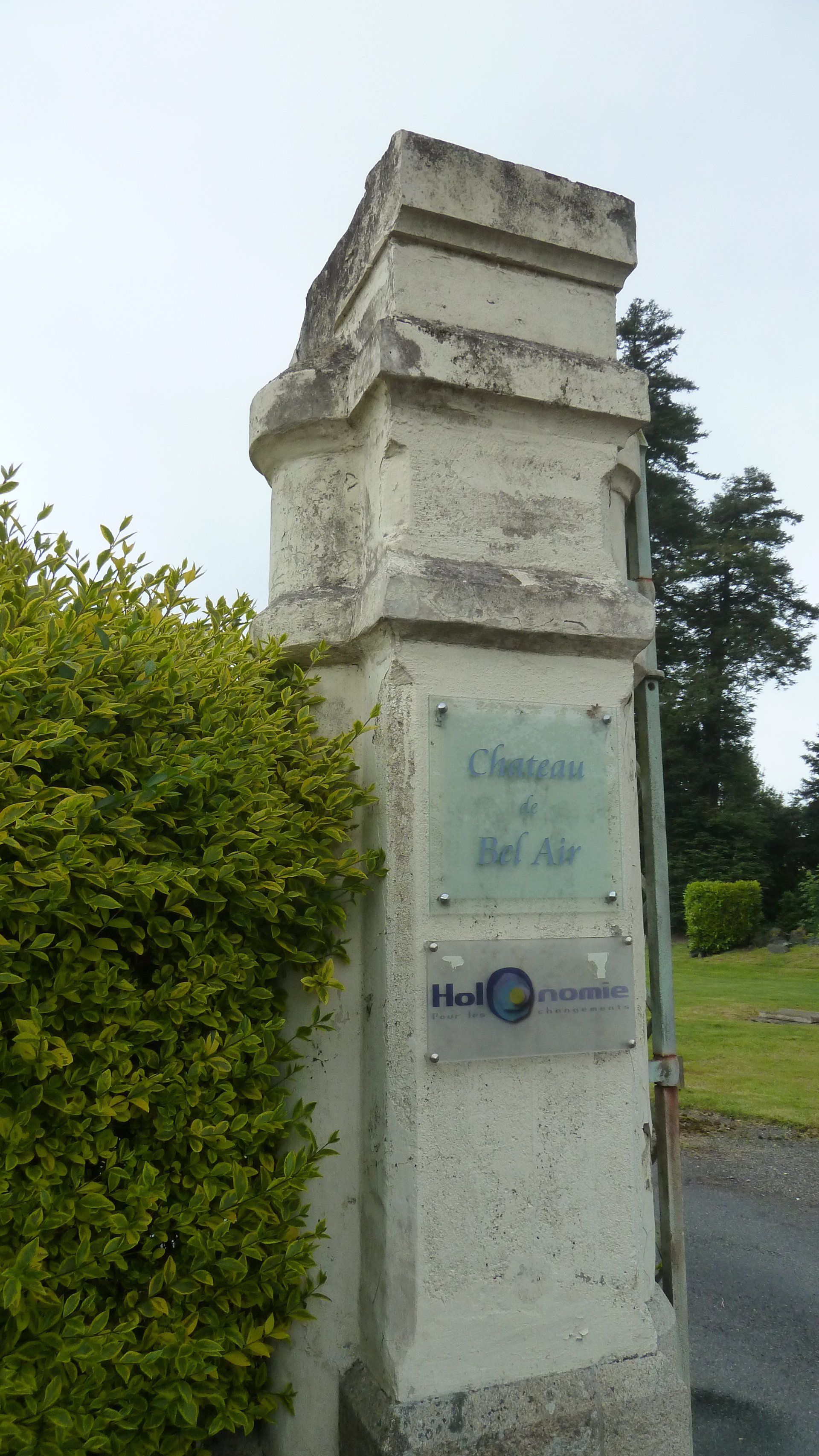 Pilier avant travaux