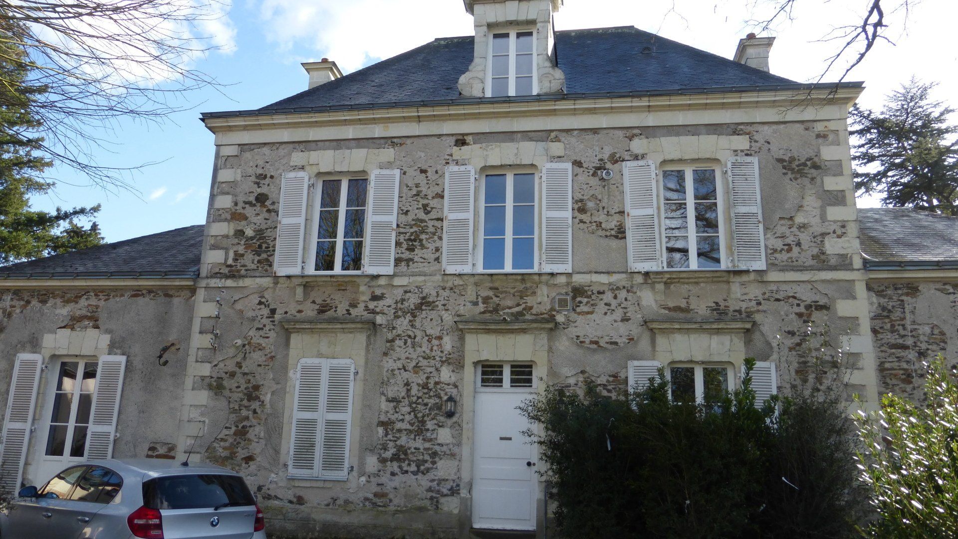 Façade avant travaux de rénovation