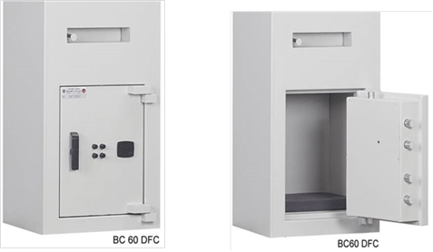 Coffre de dépôt bancaire