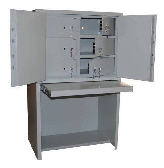 Armoire de dépôt de consigne adapté aux PMR