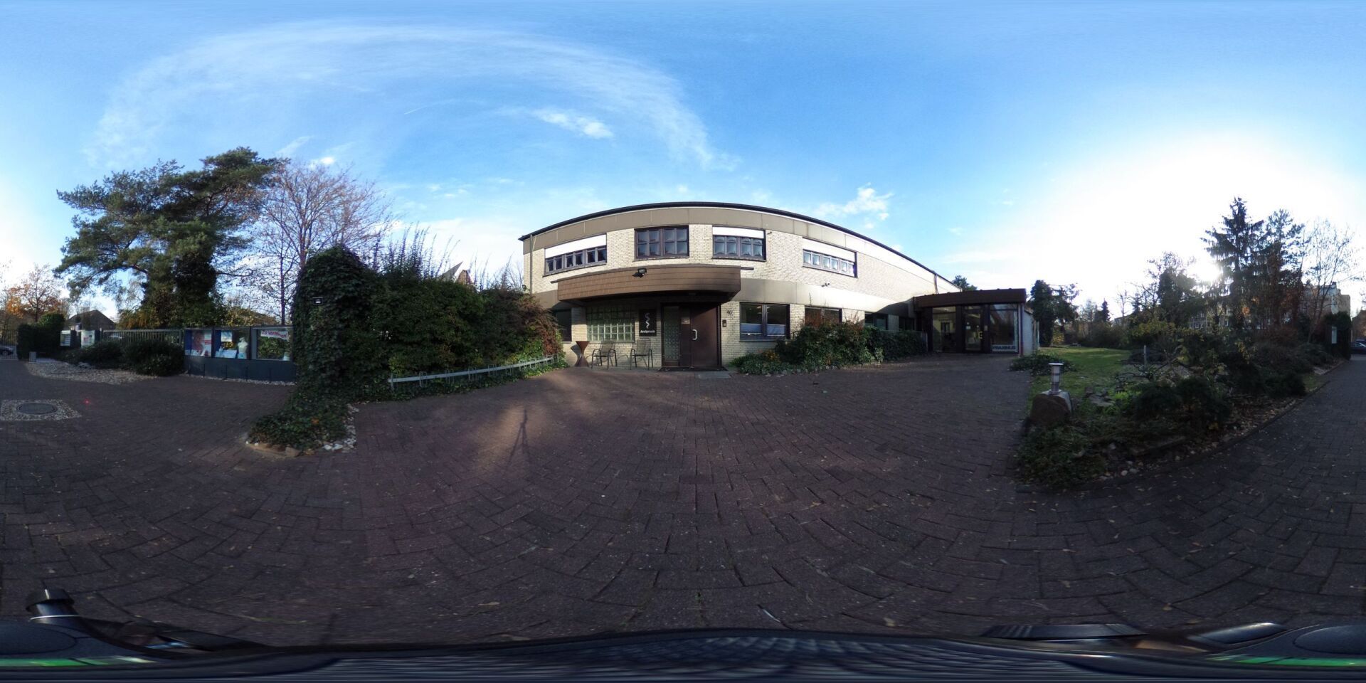 Blick auf die Praxis von Dr. med. Helmut Strickling