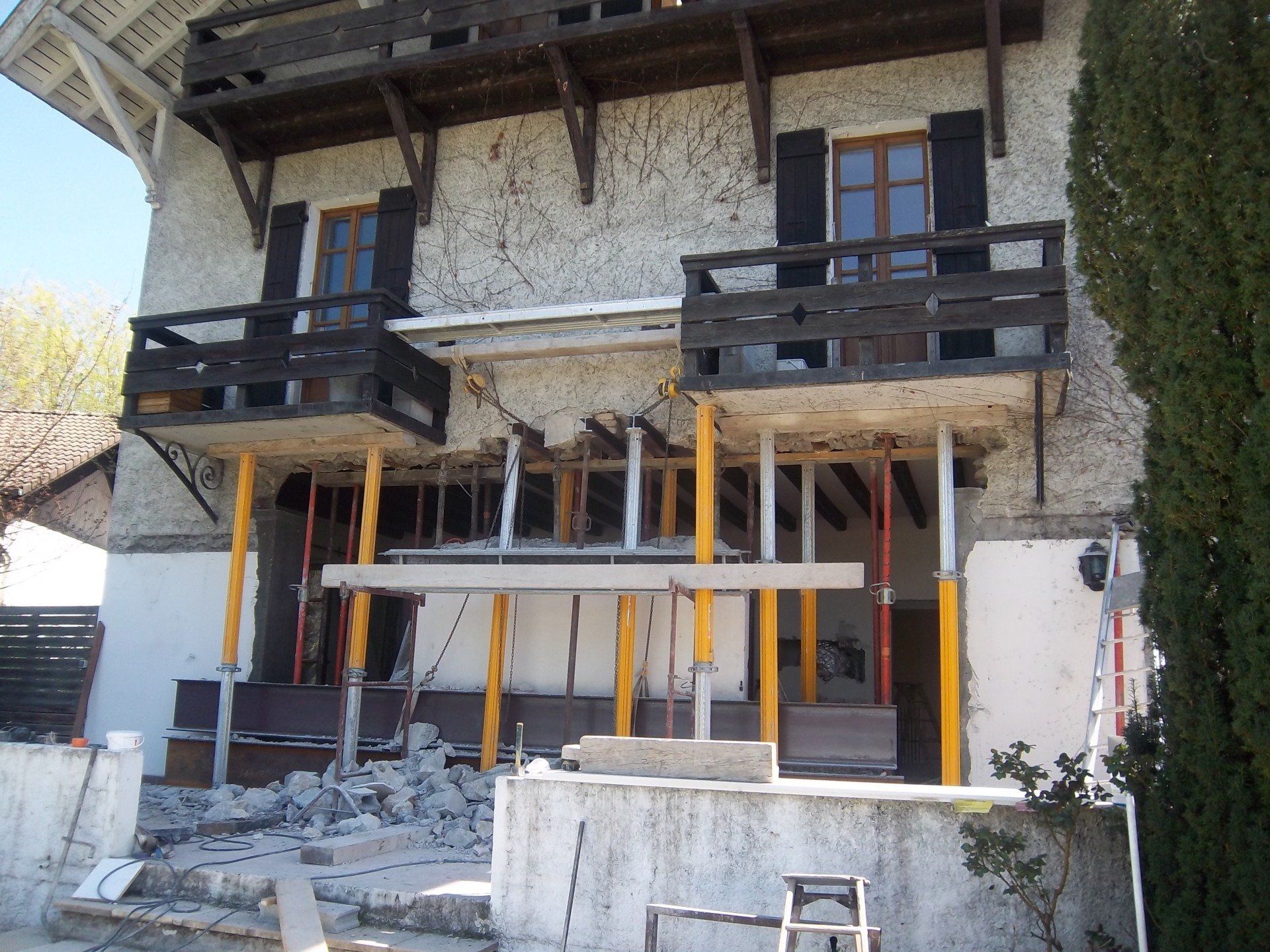 Ouverture de baie vitrée