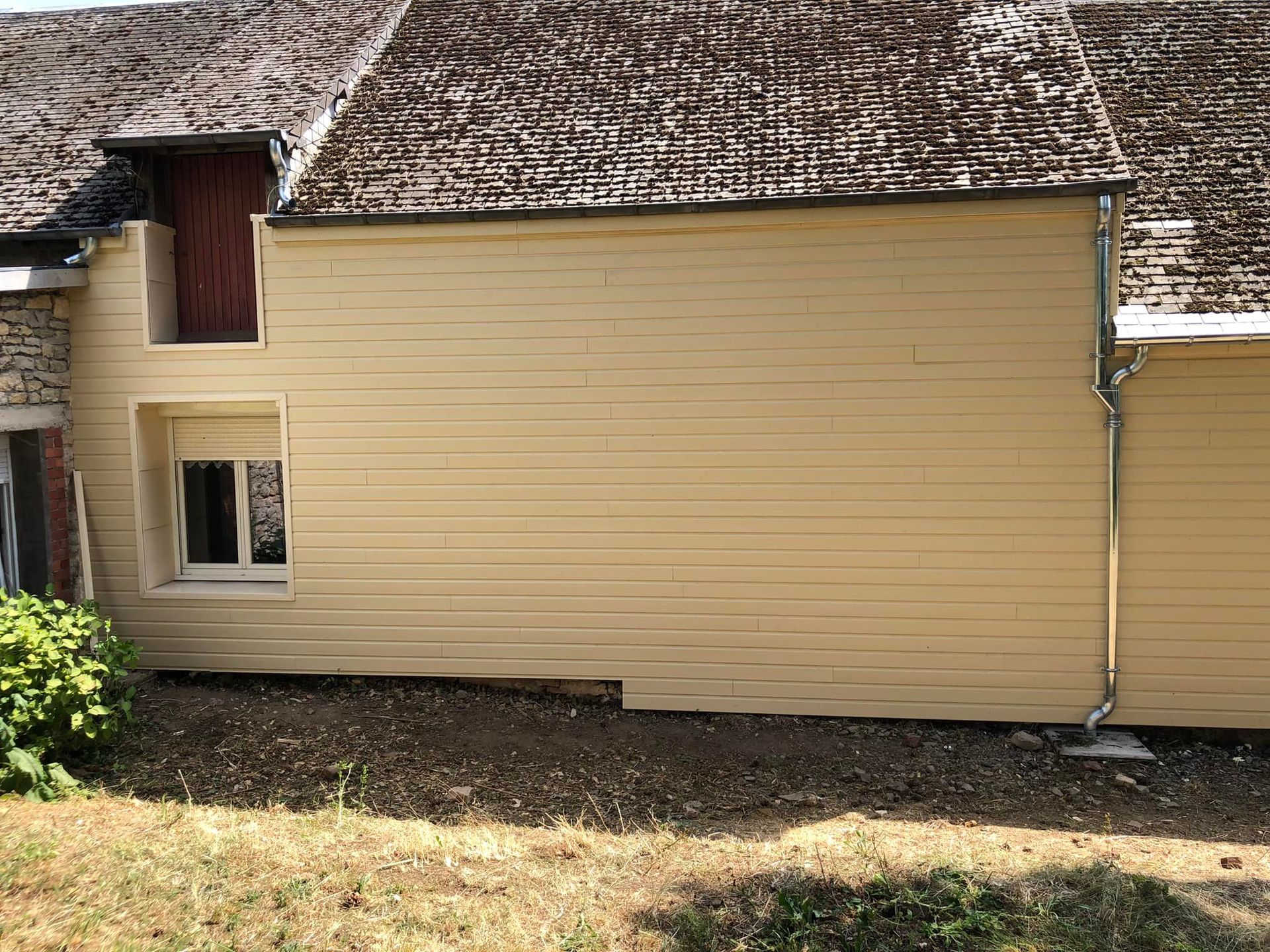 Bardage beige