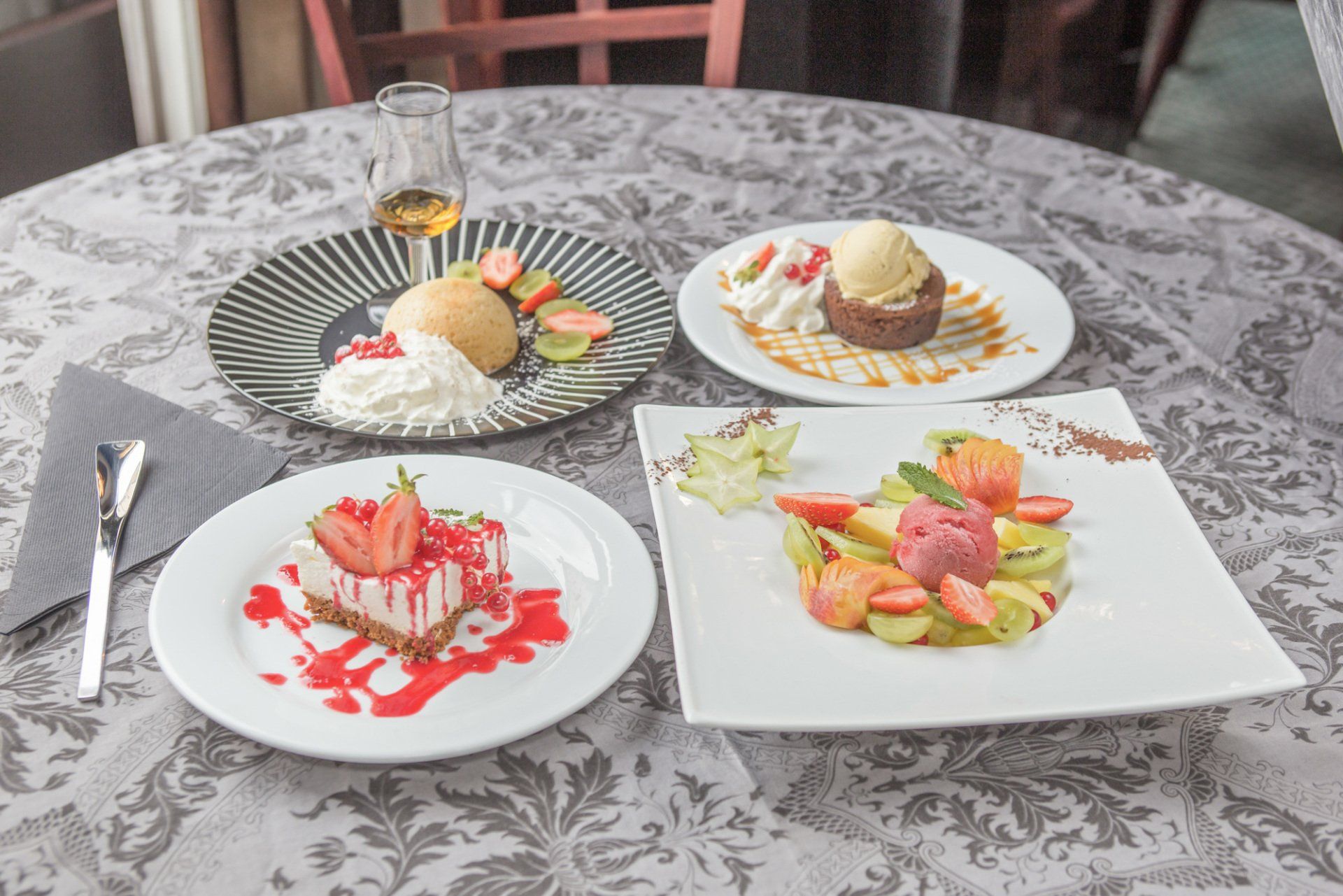 Une note sucrée pour la fin de repas