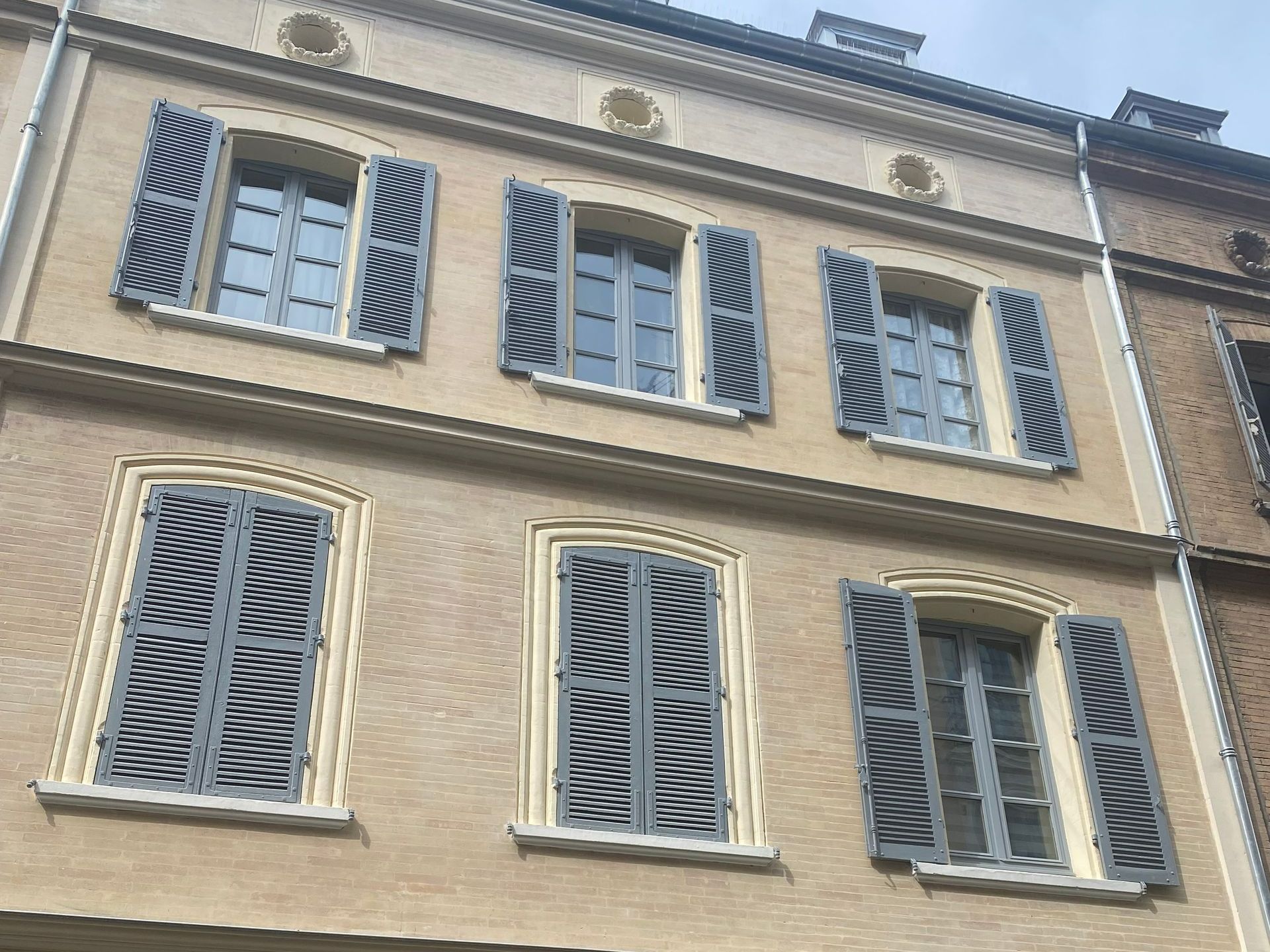 Façade récemment rénovée