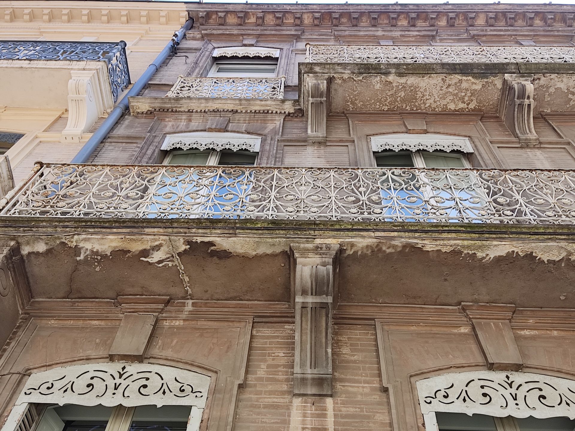 Pierre de taille sur une façade