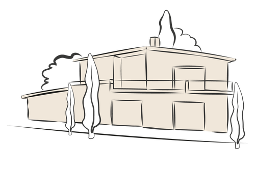 Icône de la maison partagée.