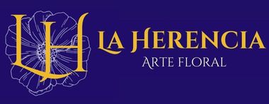 Logotipo para "La Herencia Arte Floral"