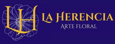 Logotipo para "La Herencia Arte Floral"