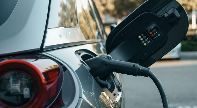 Une voiture électrique