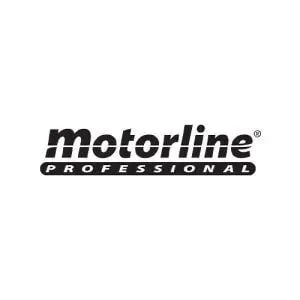Logotipo profissional da Motorline em preto e branco.