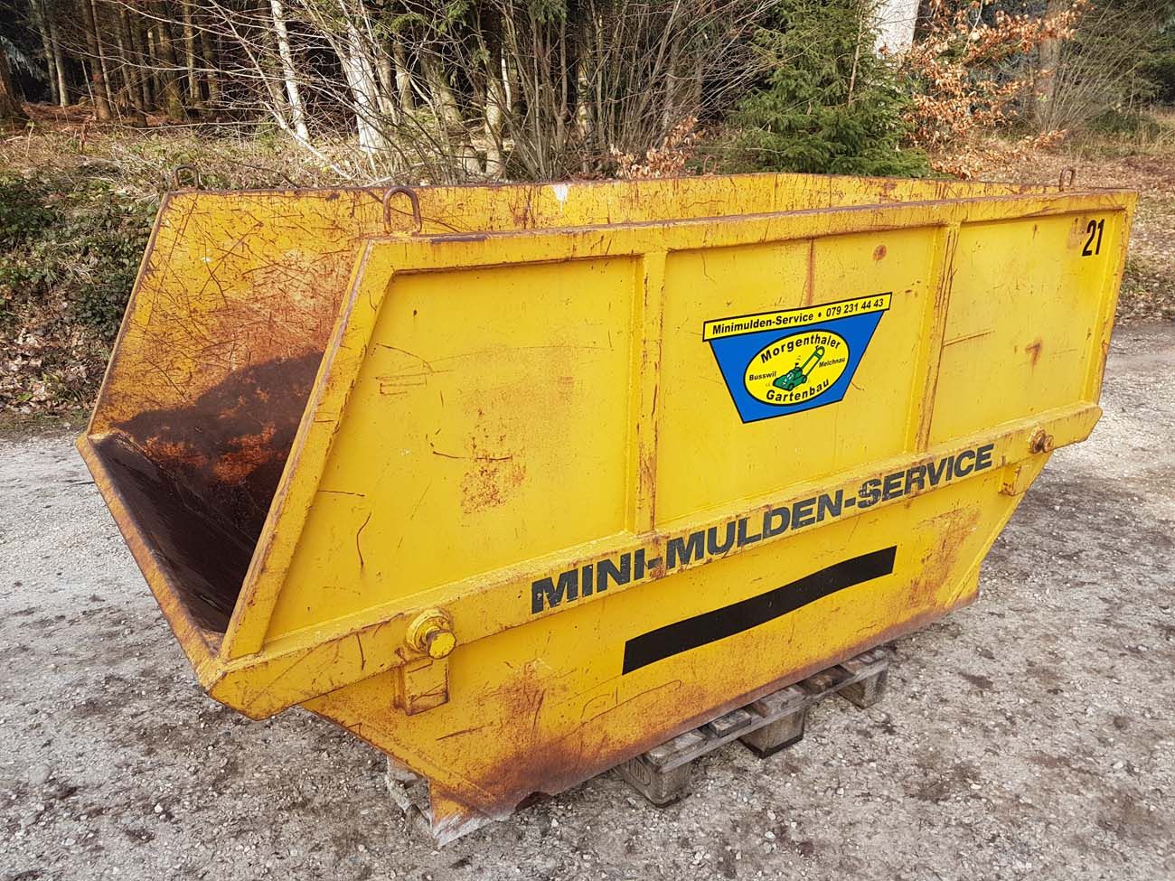 Minimuldenservice - Morgenthaler Gartenbau in Busswil b. Melchnau