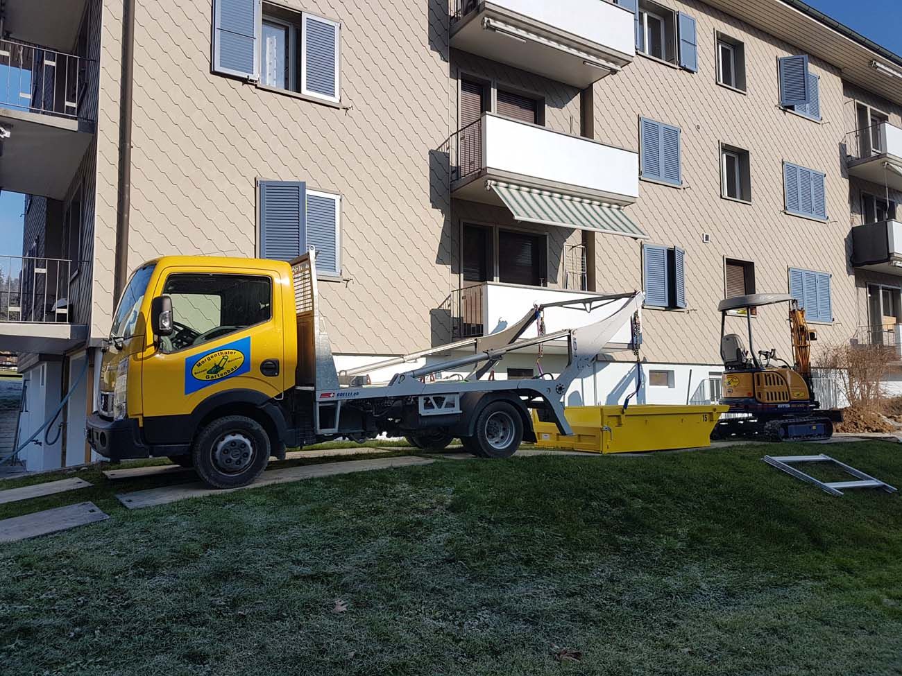 Minimuldenservice - Morgenthaler Gartenbau in Busswil b. Melchnau