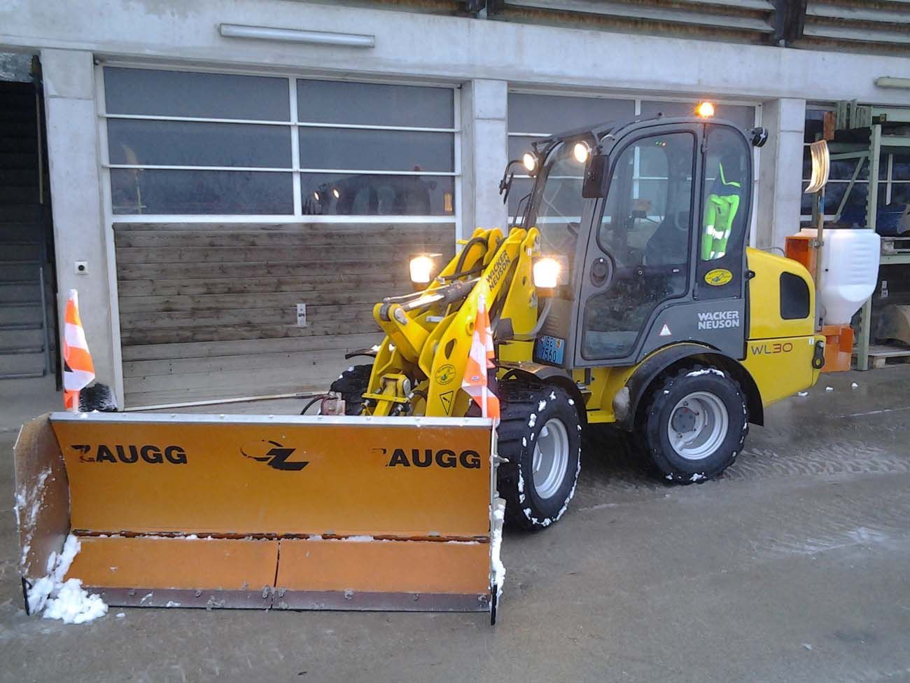 Winterdienst - Morgenthaler Gartenbau in Busswil b. Melchnau