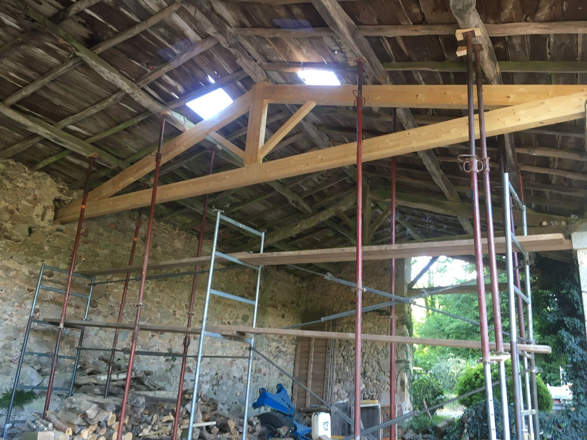 Rénovation de charpente