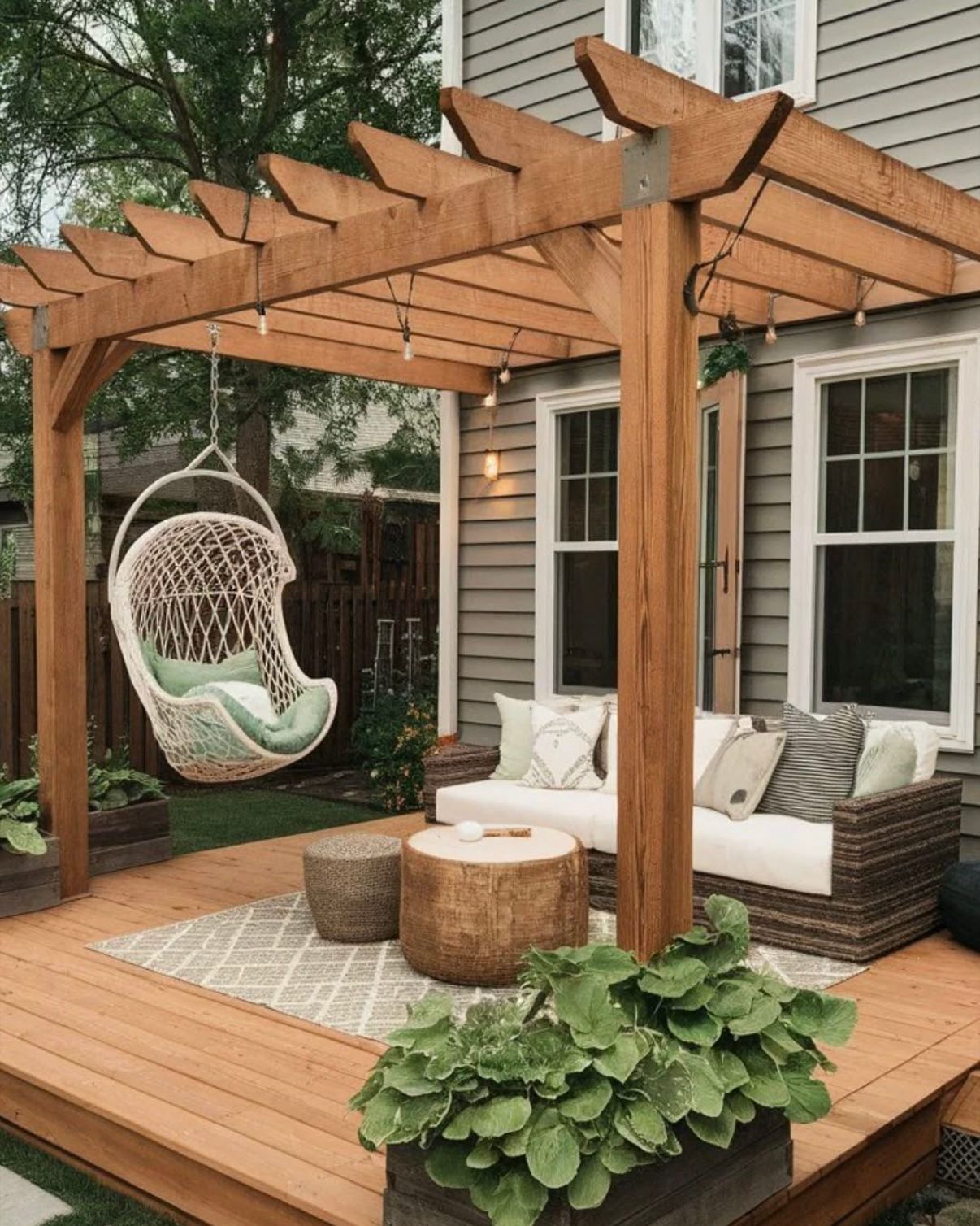 Pergola en bois