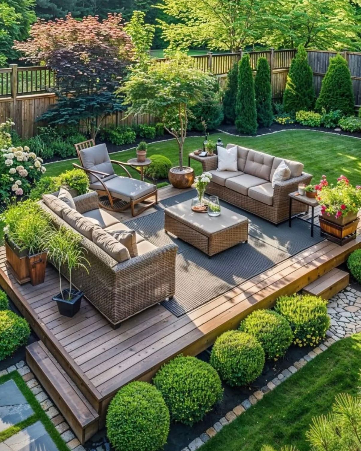 Terrasse en composite