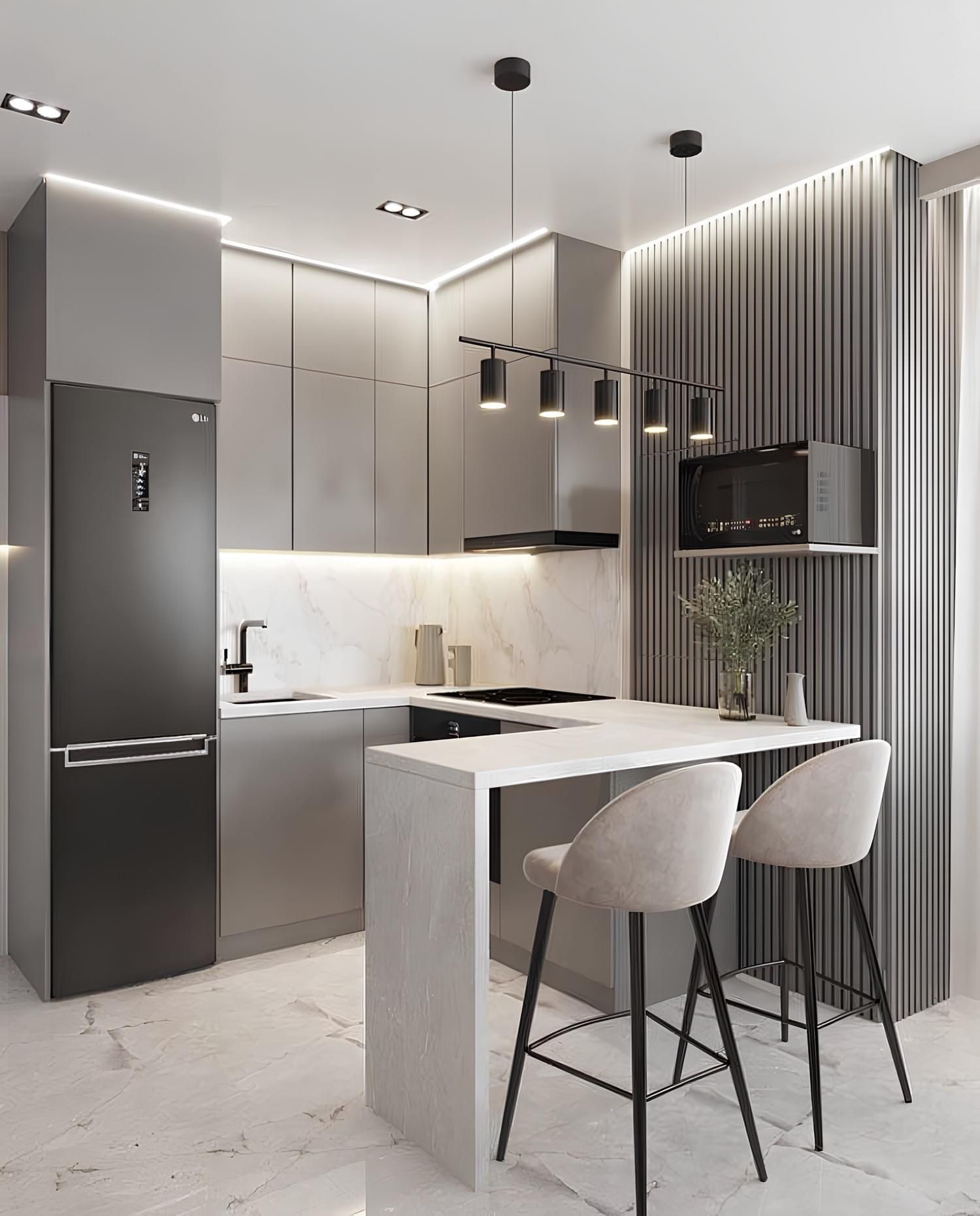 Agencement d'une petite cuisine