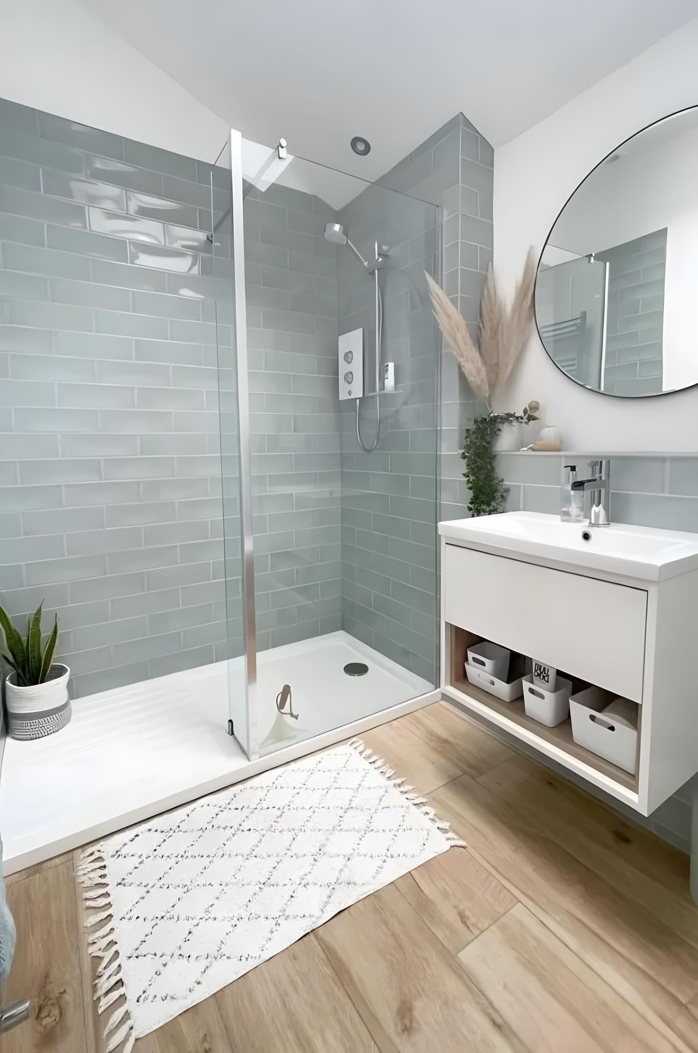 Rénovation d'une salle de bains avec douche à l'italienne