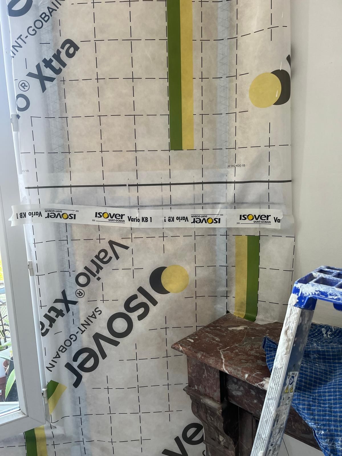 Frein vapeur en isolation