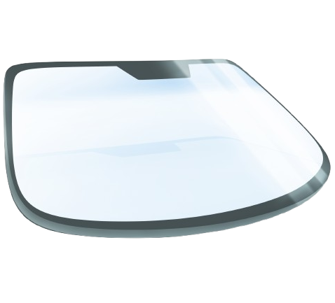 Un pare-brise de voiture.