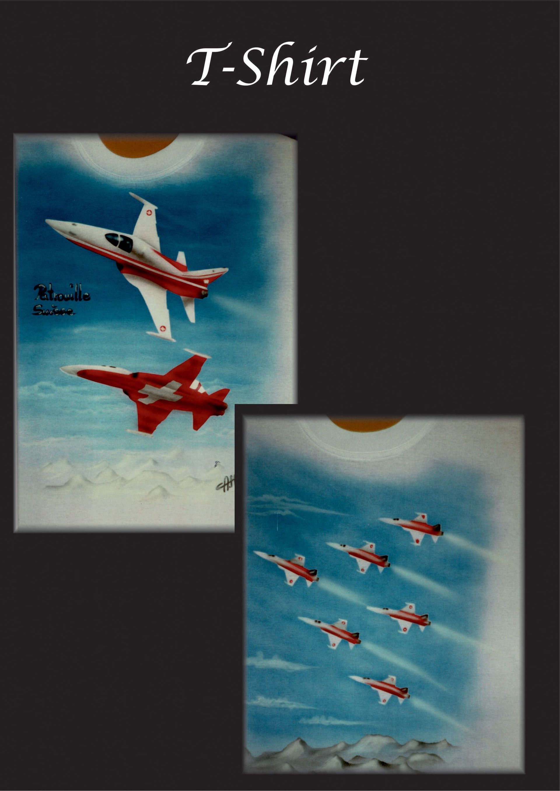 Air-brush Gemälde Bilder