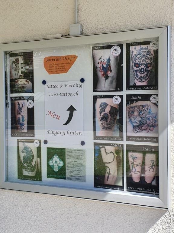 Piercing Tätowierung Brugg - Humm Tattoo - Hausen