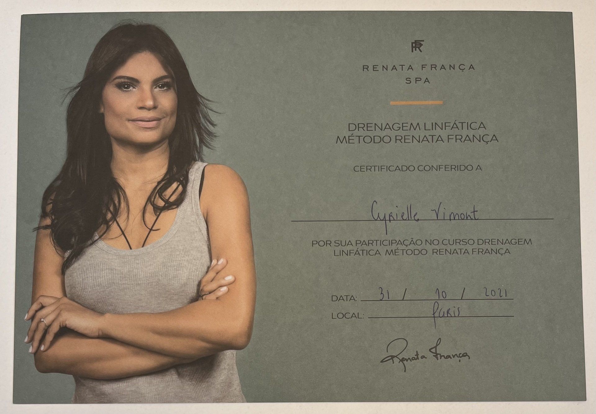 Diplome Renata França de Cyrielle Vimont