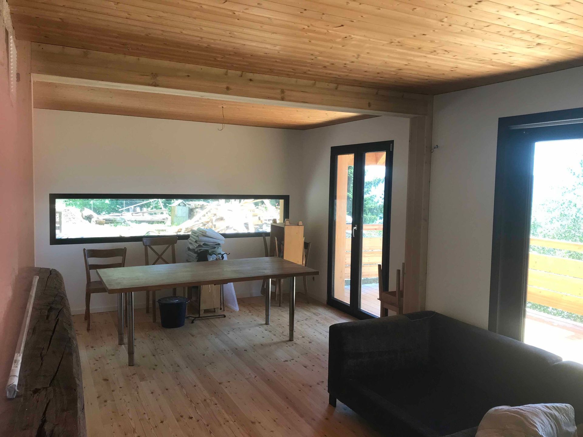 Interno casa in legno - Accento Service Caslano