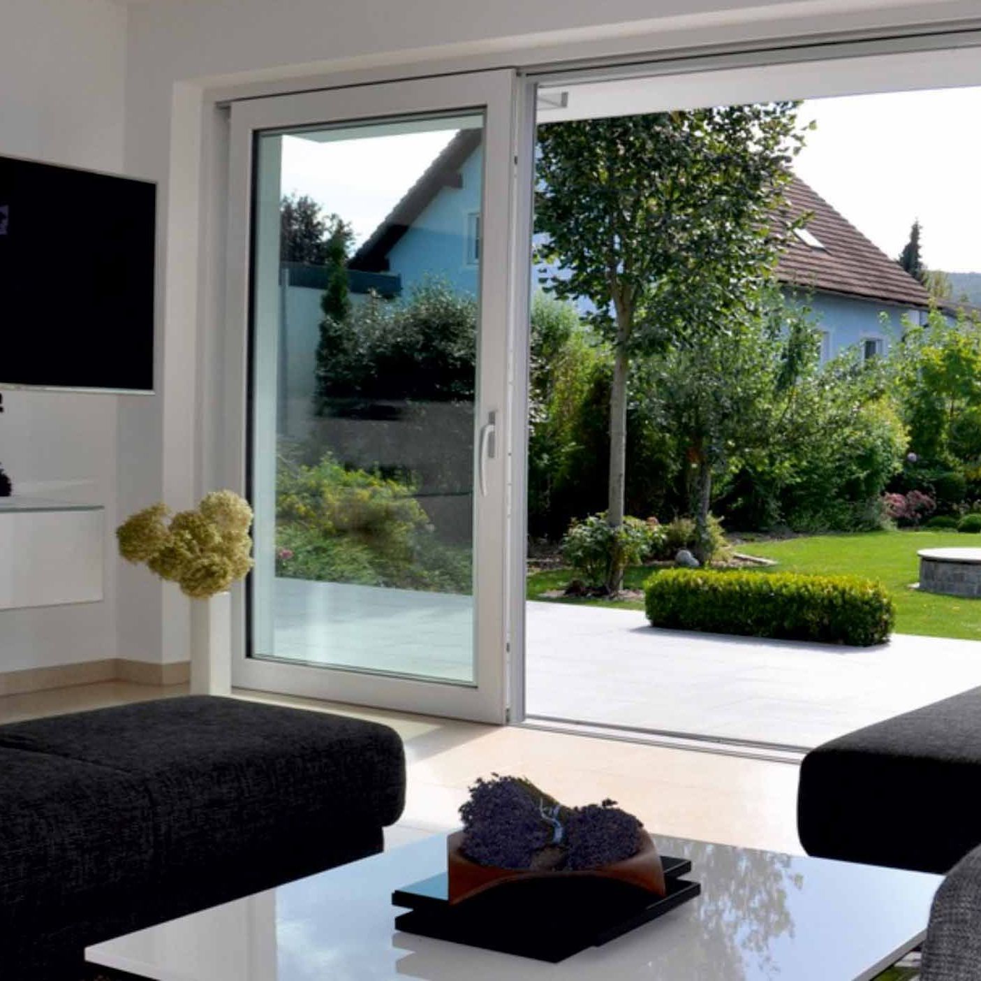 Finestrone alluminio - Accento Service Caslano