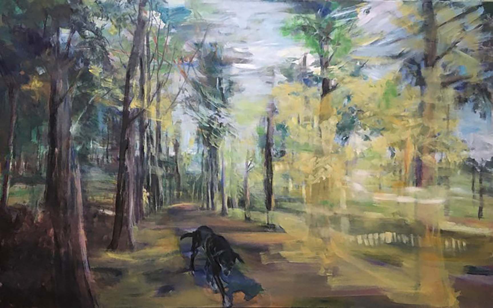 Waldgeruch, 130  x  210 cm, 2021