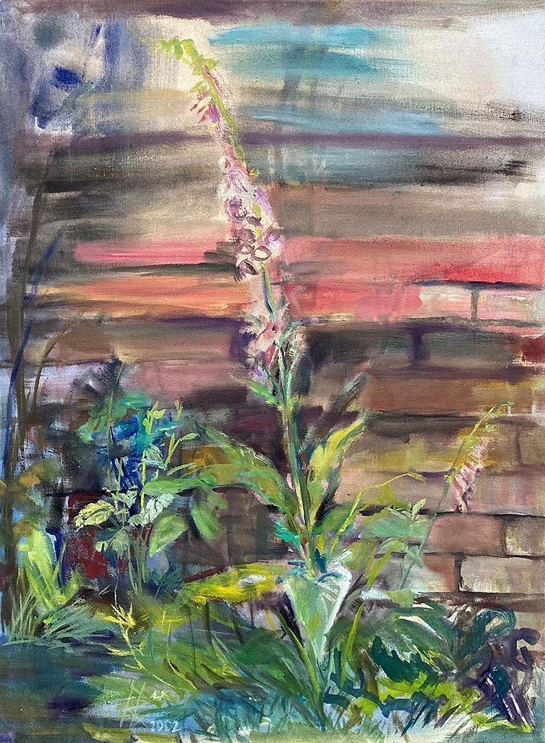 Fingerhut, 80  x  60 cm, 2002