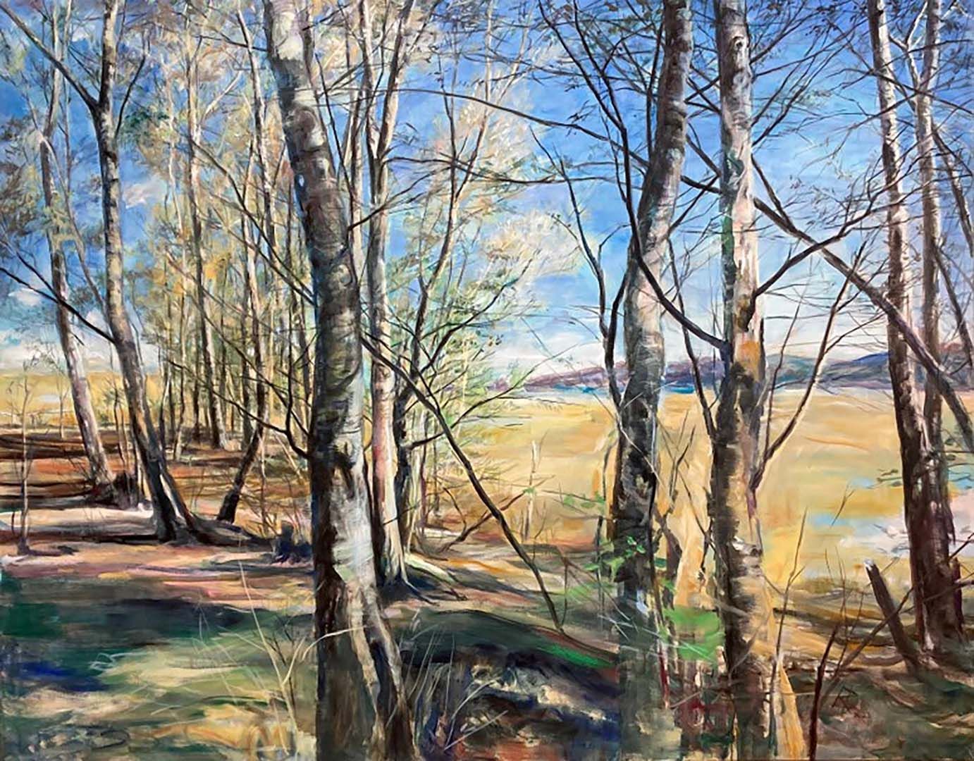 Hiller Moor in Ostwestfalen, 165  x  210 cm, 2023