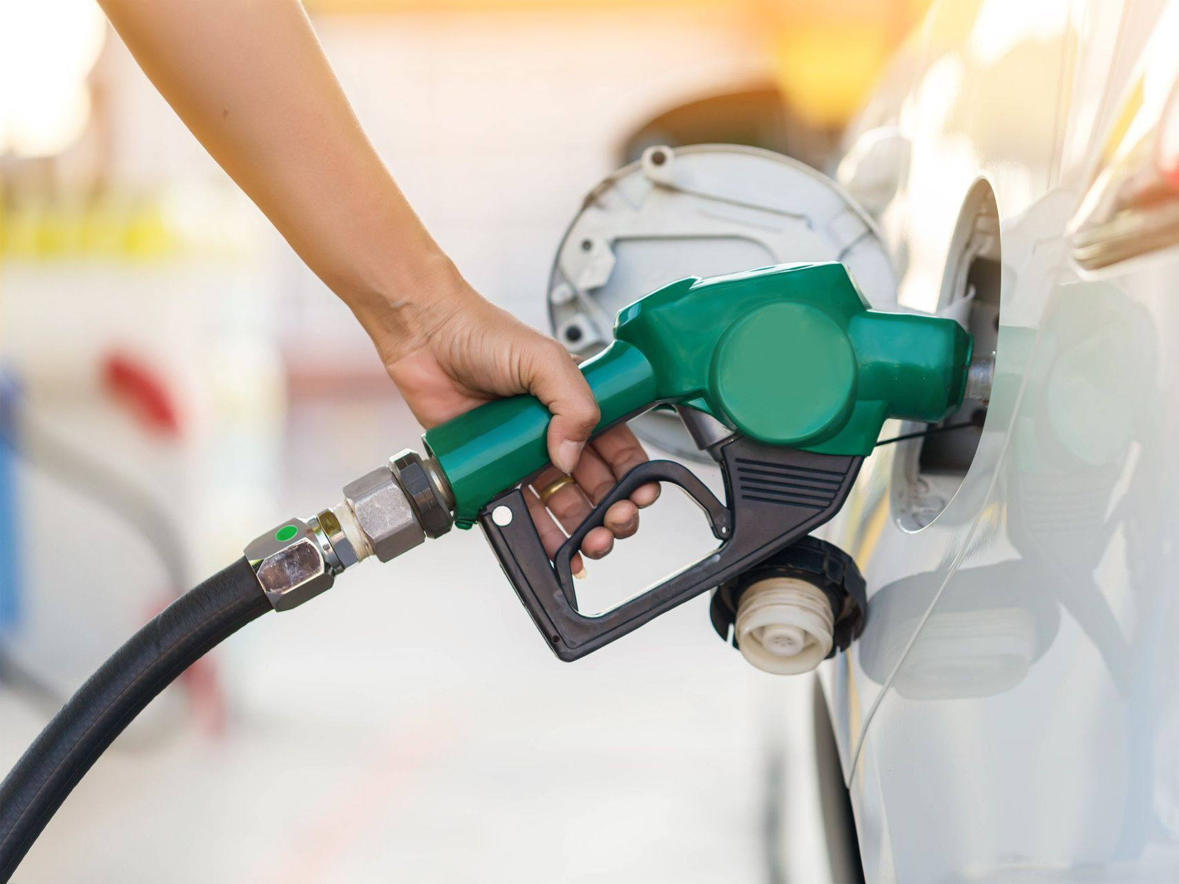Distribution de gasoil, pompe