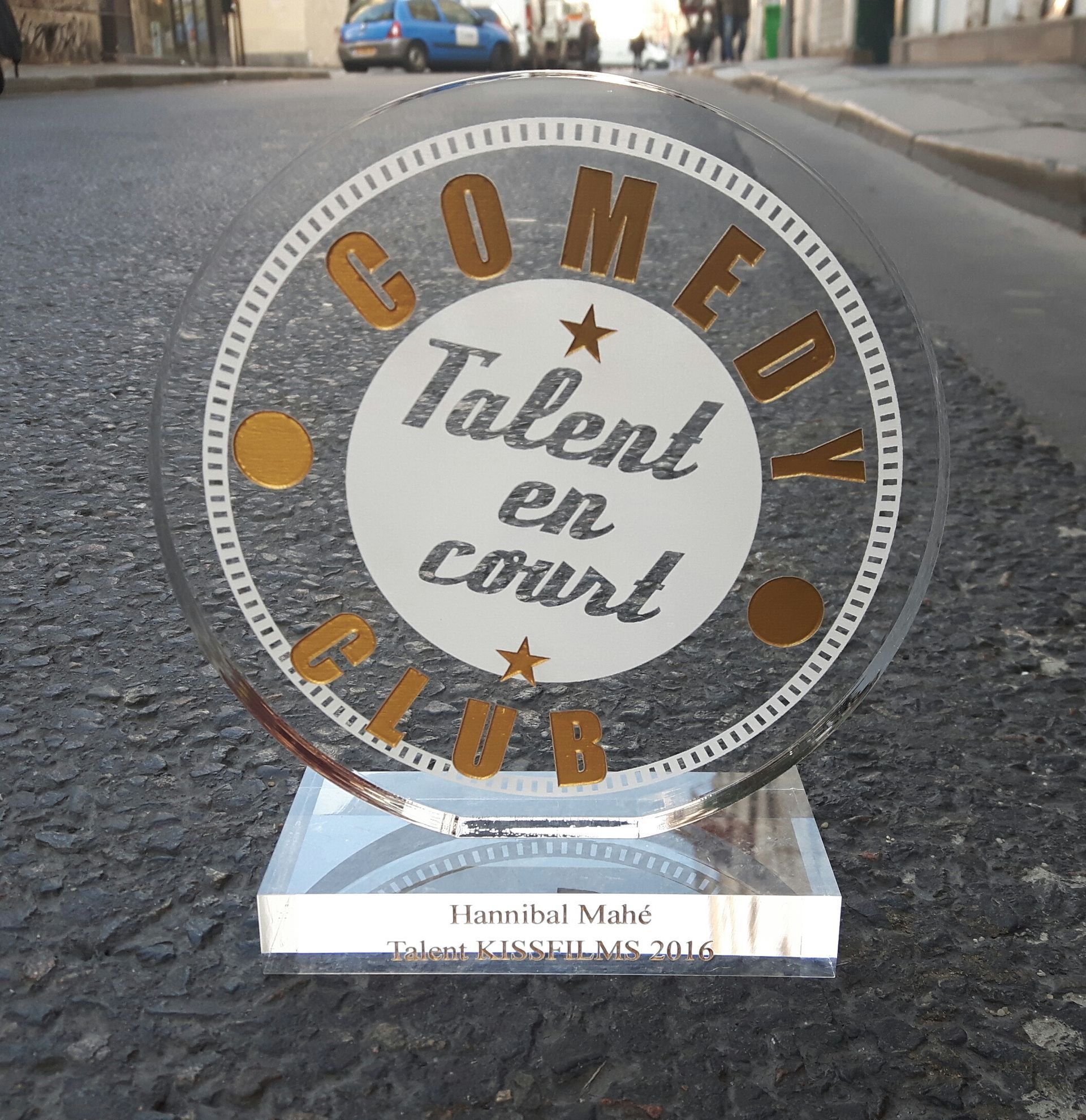 Trophée d'un comedy club