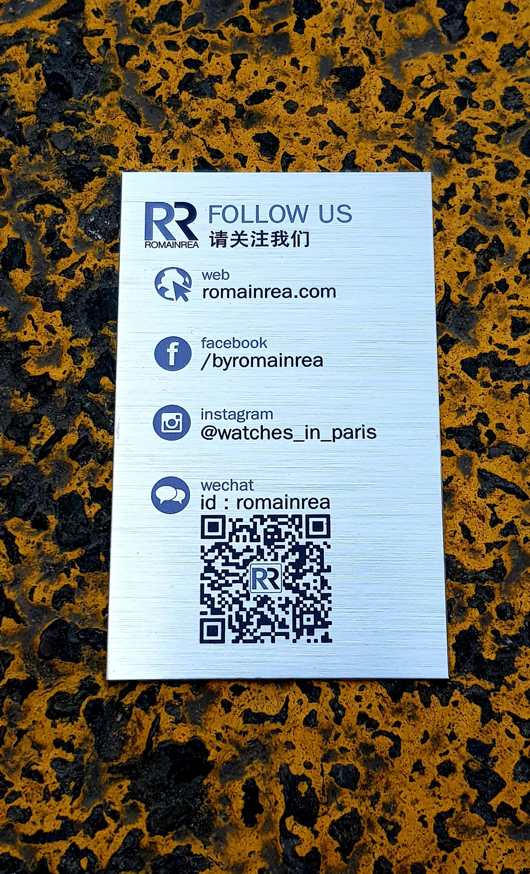 Sérigraphie d'un site internet sur une plaque