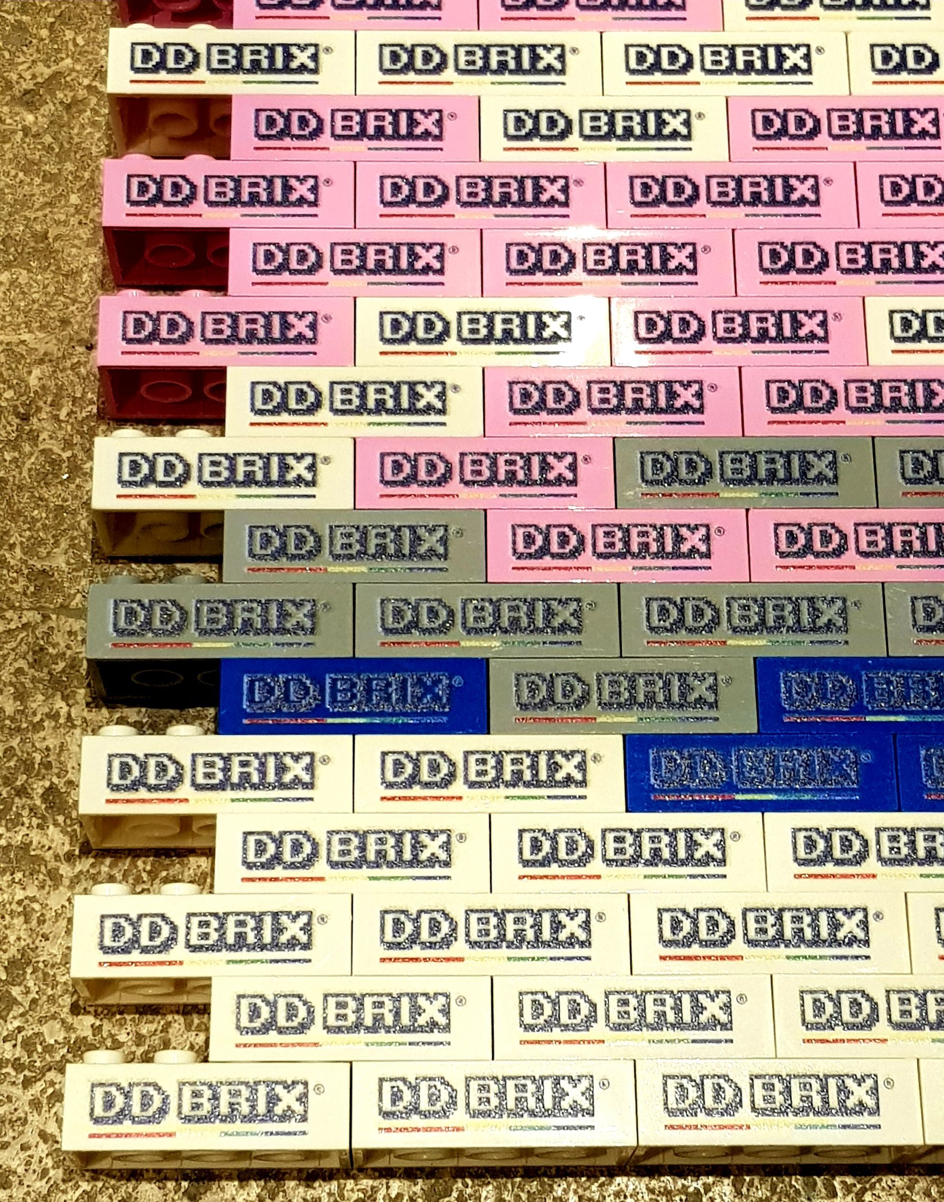 Sérigraphie sur des Lego