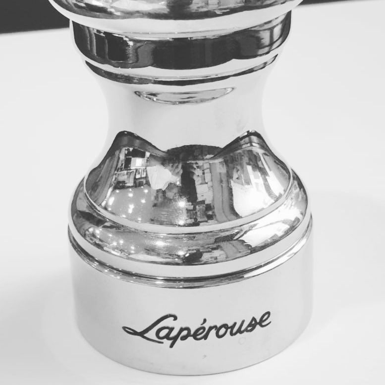 Photo d'un verre gravé ''Lapérouse''