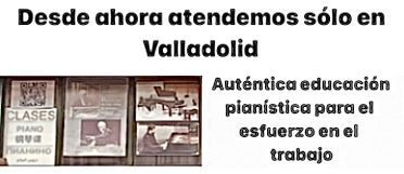 Arriba: Portadas de libros de lecciones de piano. Abajo: Figura religiosa sosteniendo una cruz.