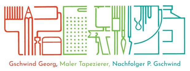 Gschwind Georg, Maler Tapezierer, Nachfolger P. Gschwind logo