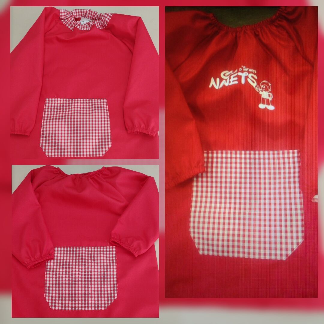 Una camisa roja con la palabra nasets bordada en ella