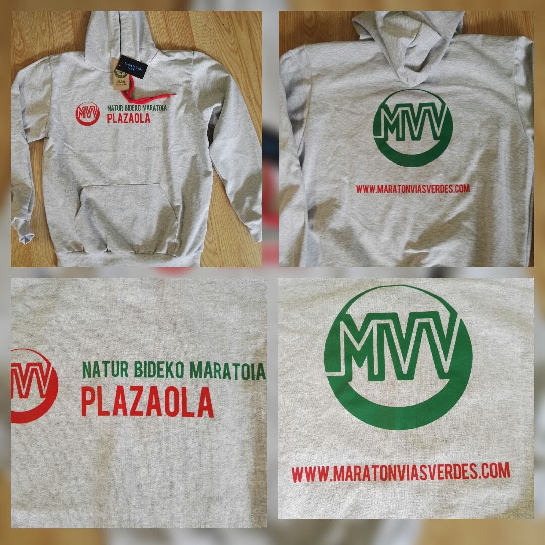 Una sudadera con capucha que dice MVV