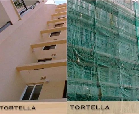 Una foto de un edificio que dice 