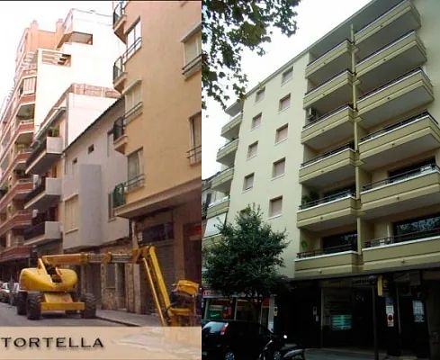 Una foto de un edificio que dice 