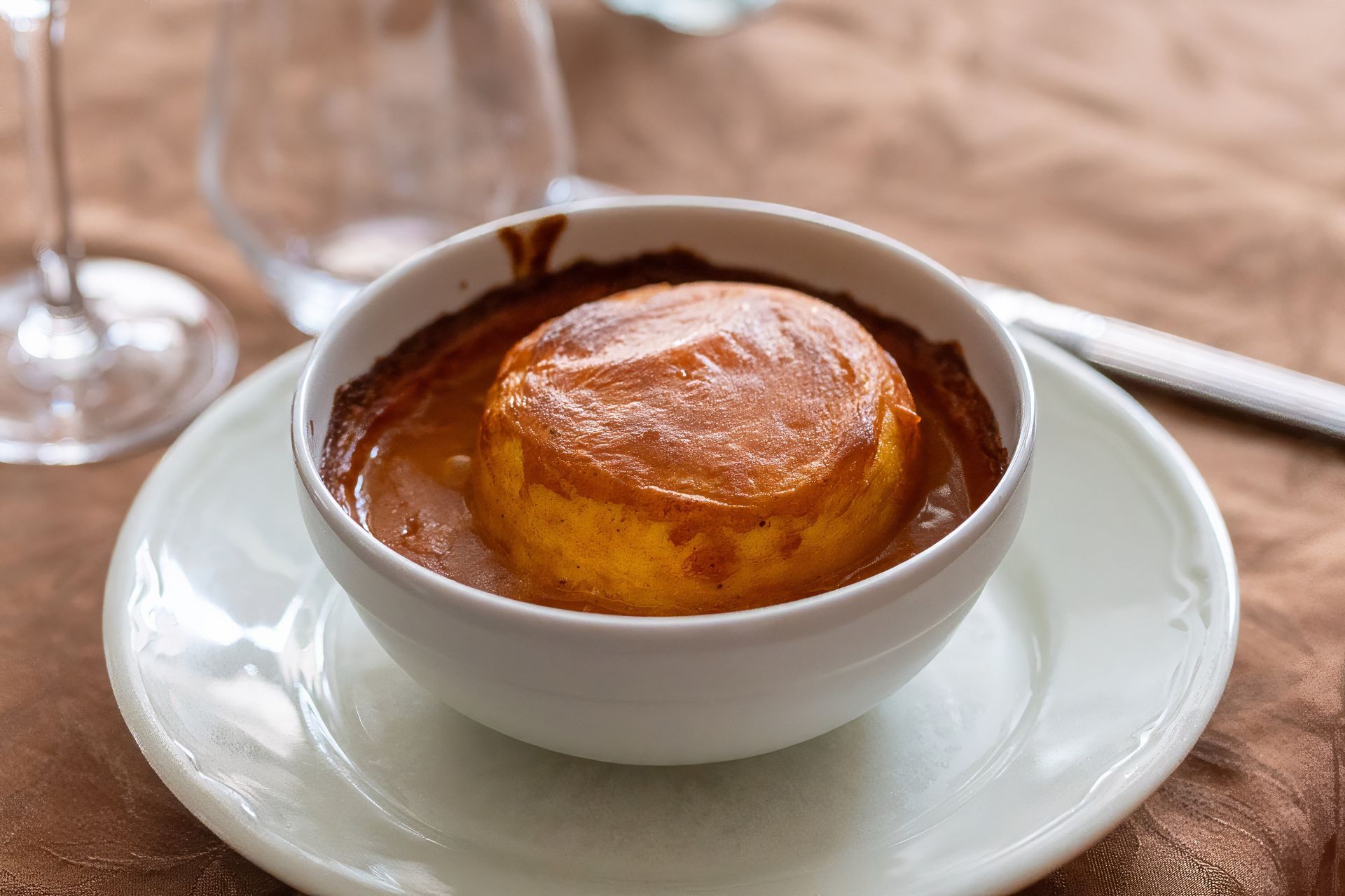 Dessert dans un bol