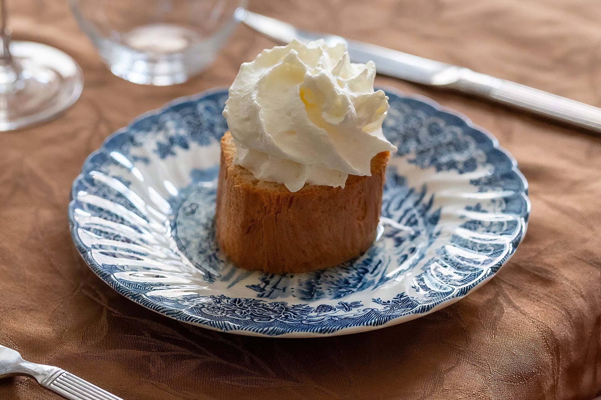 Dessert à la chantilly