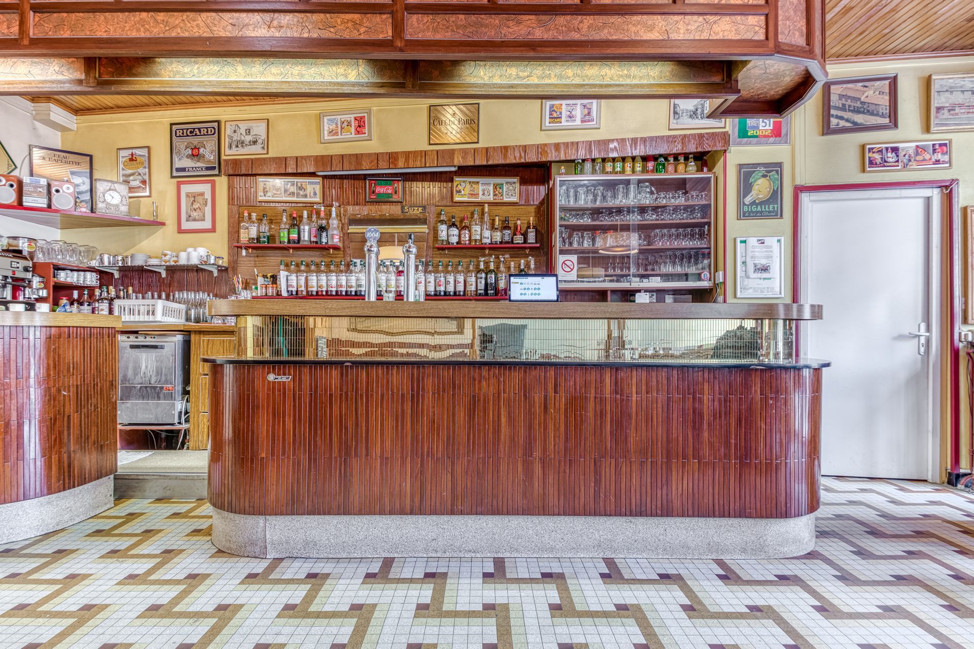 Bar du restaurant de la Maison Bonnier