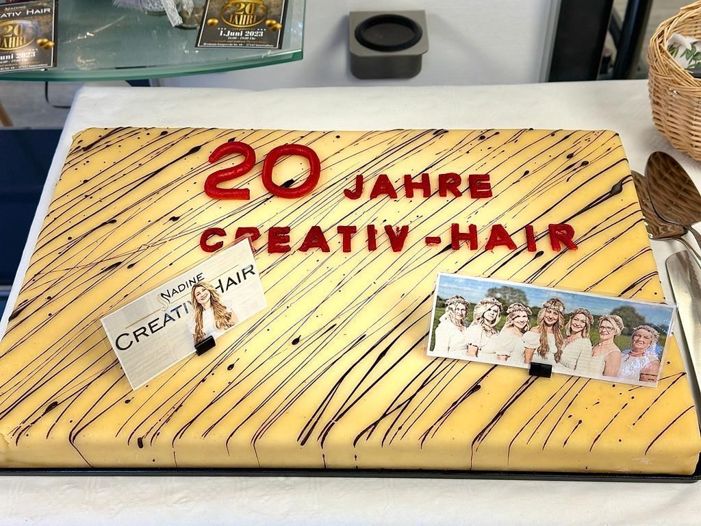 Jubiläum 20 Jahre Creativ Hair