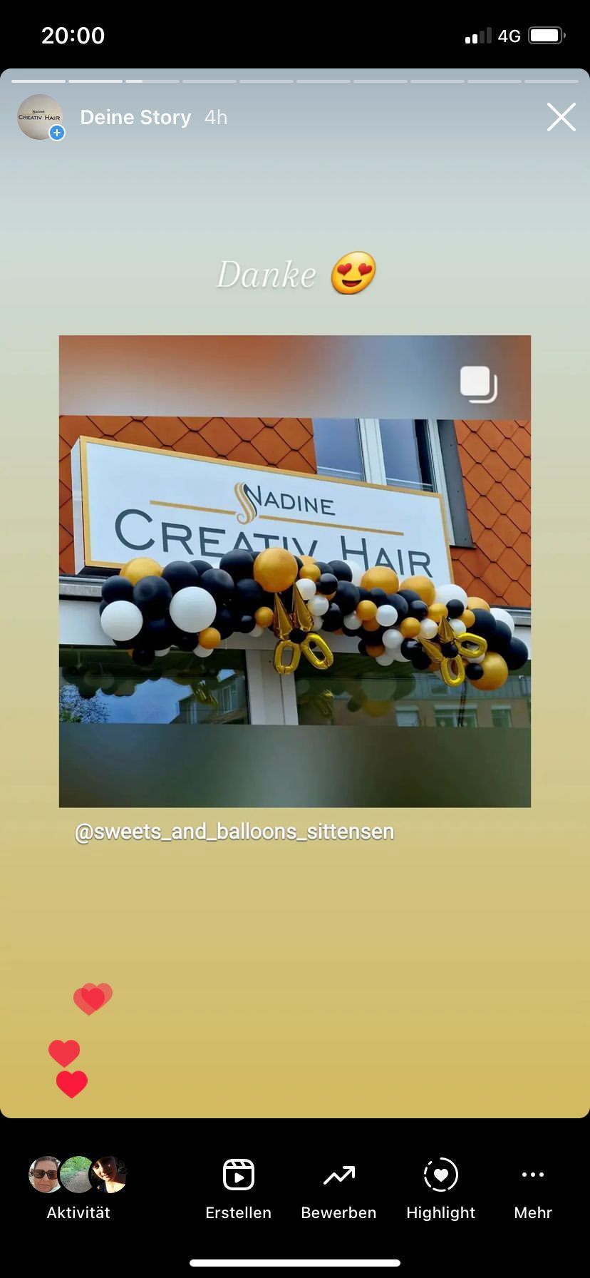 Jubiläum 20 Jahre Creativ Hair